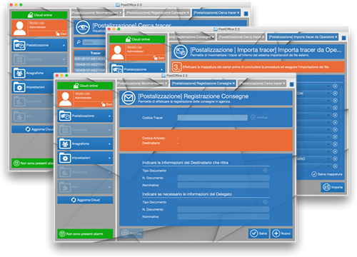 PostOffice 2.0 - software gestionale poste private