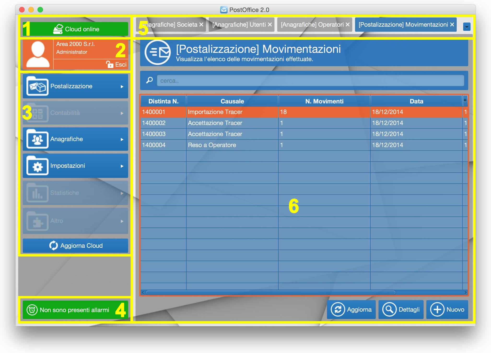 PostOffice 2.0 - layout